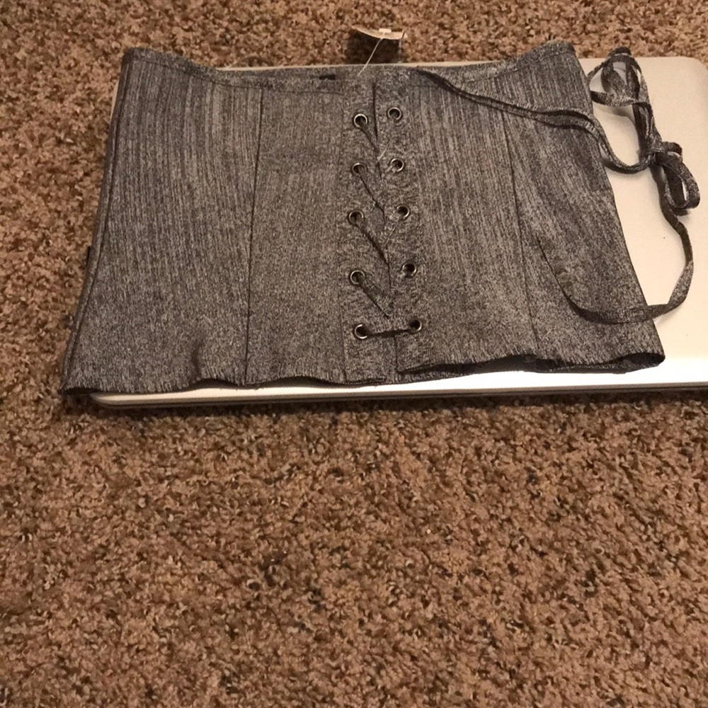 Laced up corset
